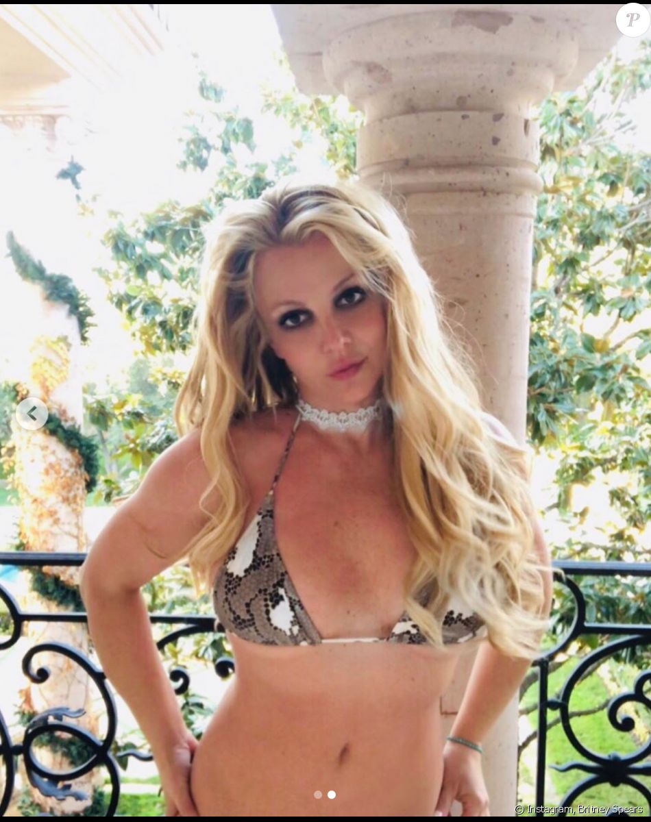 Britney Spears, en bikini, a "hâte d'être au printemps". Janvier 2020.