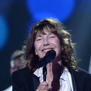 Exclusif - Jane Birkin à l'enregistrement de l'émission "300 Choeurs chantent pour les Fêtes", à Paris. Le 14 septembre 2020 © Tiziano Da Silva / Bestimage
