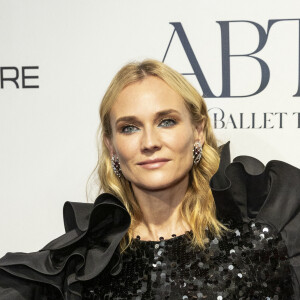 Diane Kruger au photocall du gala "American Ballet Theatre" à New York, le 26 octobre 2021. 