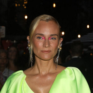 DIANE KRUGER à la sortie du "Mark Hotel" pour se rendre à la soirée du MET Gala (MET Ball) à New York, le 13 septembre 2021. 