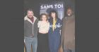 Thierry Godard et sa femme Sophie Guillemin complices face à Mathilda May et son compagnon pour leur film