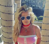 Capture d'écran des dernières photos de Britney Spears sur les réseaux sociaux, le 6 janvier 2022 