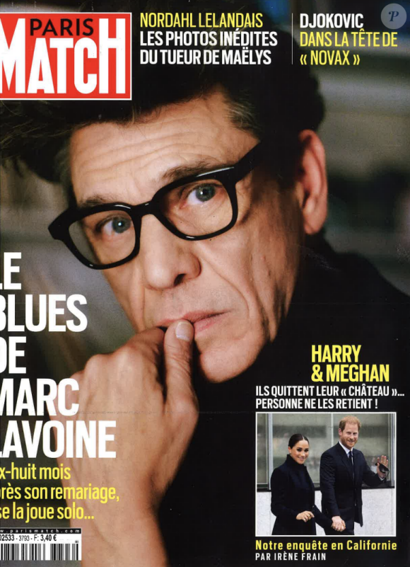 Magazine "Paris Match", en kiosques jeudi 13 janvier 2022.