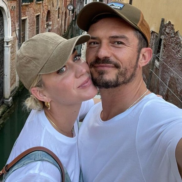 Katy Perry et Orlando Bloom à Venise.