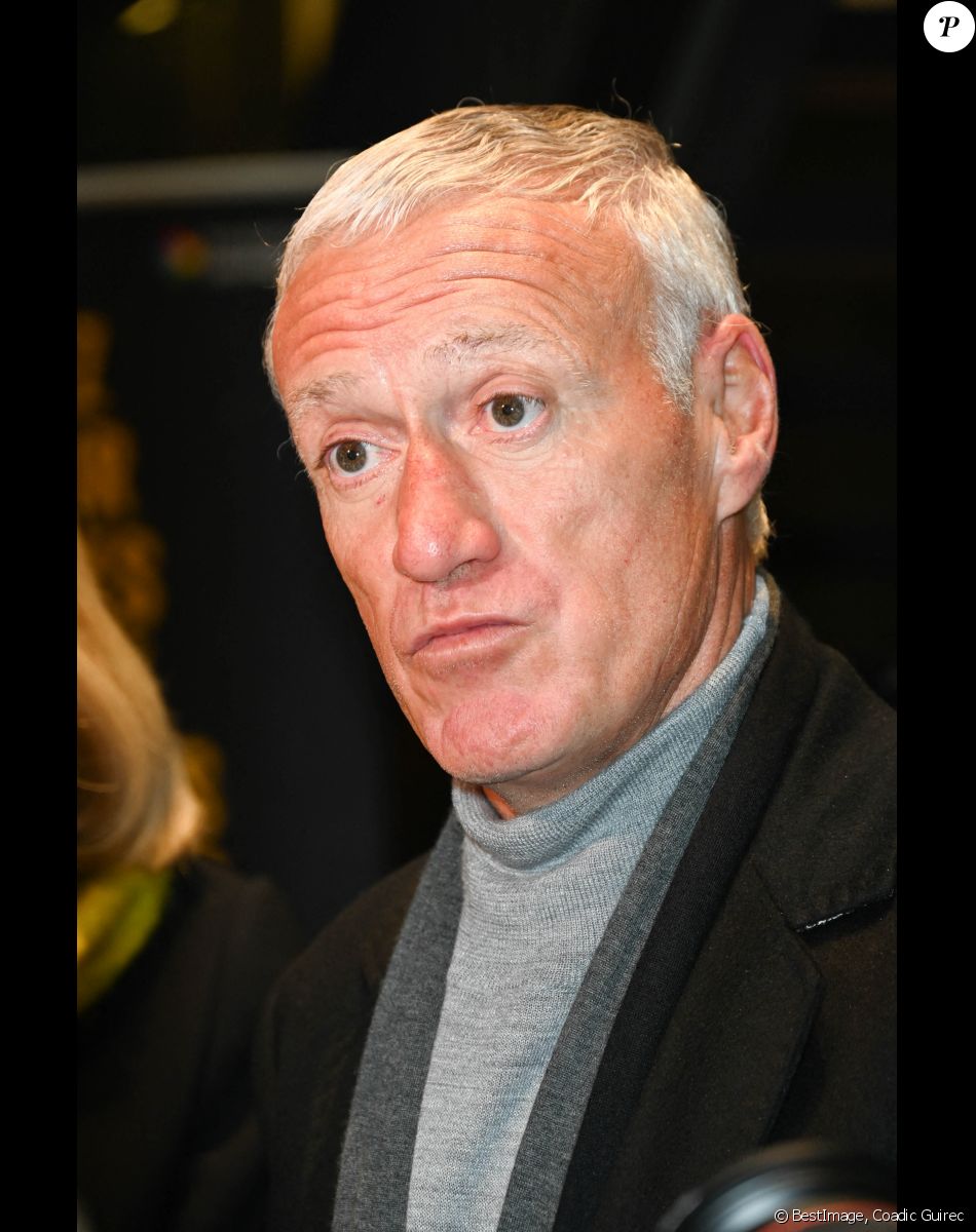 Didier Deschamps - Lancement de l'Opération Pièces Jaunes à La Poste Centrale du Louvre à Paris. Le 12 janvier 2022 © Coadic Guirec / Bestimage
