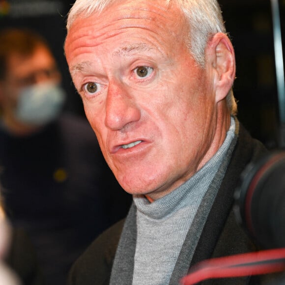 Didier Deschamps - Lancement de l'Opération Pièces Jaunes à La Poste Centrale du Louvre à Paris. Le 12 janvier 2022 © Coadic Guirec / Bestimage