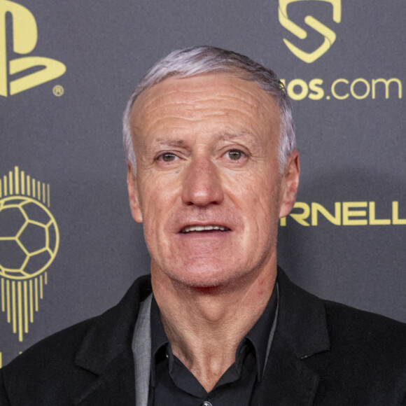 Didier Deschamps - Photocall de la cérémonie du Ballon d'Or 2021 au Théâtre du Châtelet le 29 novembre 2021. © Cyril Moreau/Bestimage