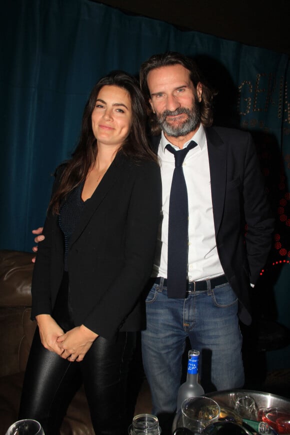Frédéric Beigbeder et sa femme Lara Micheli - Afterparty du prix du Café de Flore au Paradisio à Paris. © Baldini/Bestimage 