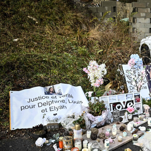 Vue générale de la maison de Delphine Jubillar à Cagnac les Mines, FRance, le 8 janvier 2022. © Thierry Breton/Panoramic/Bestimage