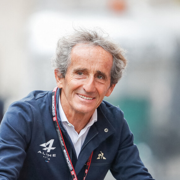 Alain Prost - Essais du Grand Prix de Monaco le 22 mai 2021.