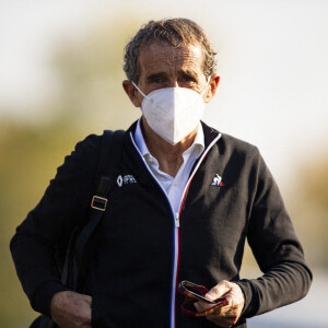 Alain Prost (FRA, Renault DP World F1 Team) - F1 - Grand Prix d'Emilie-Romagne 2020 sur le circuit d'Imola, le 31 octobre 2020. © Hoch Zwei via ZUMA Wire / Bestimage