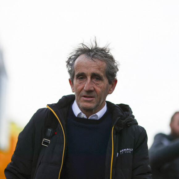 Alain Prost lors des essais hivernaux de Formule 1 au circuit de Montmelo à Barcelone, Espagne, le 27 février 2020. © Federico Basile/Zuma Press/Bestimage