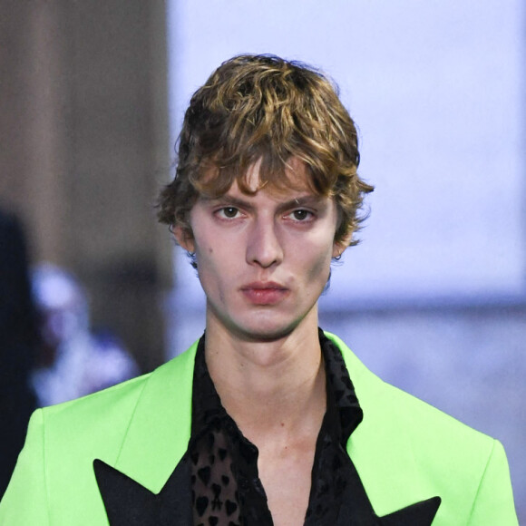 Défilé de mode prêt-à-porter automne-hiver 2022/2023 AMI lors de la fashion week de Paris. Le 19 janvier 2022 