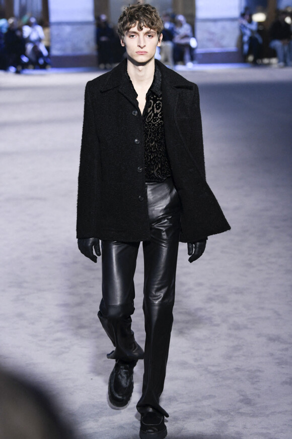Vassili Schneider - Défilé de mode prêt-à-porter automne-hiver 2022/2023 AMI lors de la fashion week de Paris. Le 19 janvier 2022 