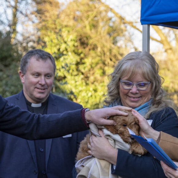 Le prince William, duc de Cambridge, et Catherine (Kate) Middleton, duchesse de Cambridge, lors d'une visite à l'hôpital communautaire de Clitheroe, dans le Lancashire