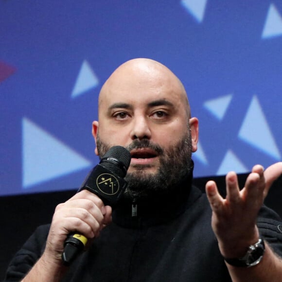 Jérôme Commandeur, Grand Prix, lors de la clôture de la 25ème édition du Festival international du film de comédie de l'Alpe d'Huez, France, le 22 janvier 2022. © Dominique Jacovides/Bestimage 