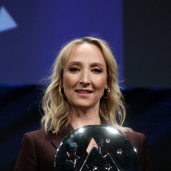 Audrey Lamy, Prix d'interprétation féminine lors de la clôture de la 25ème édition du Festival international du film de comédie de l'Alpe d'Huez, France, le 22 janvier 2022. © Dominique Jacovides/Bestimage