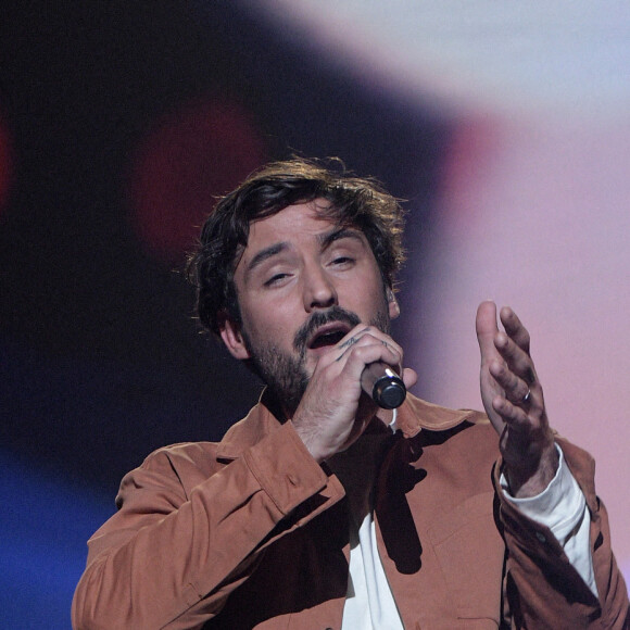 Jéremy Frérot - Enregistrement de la 2ème partie de soirée de l'émission "La Chanson secrète 10" diffusée sur TF1 le 22 janvier 2022 © Cyril Moreau / Bestimage