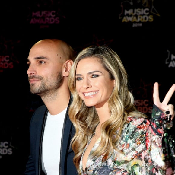 Clara Morgane et son mari Jérémy Olivier - 21ème édition des NRJ Music Awards au Palais des festivals à Cannes le 9 novembre 2019. © Dominique Jacovides/Bestimage 