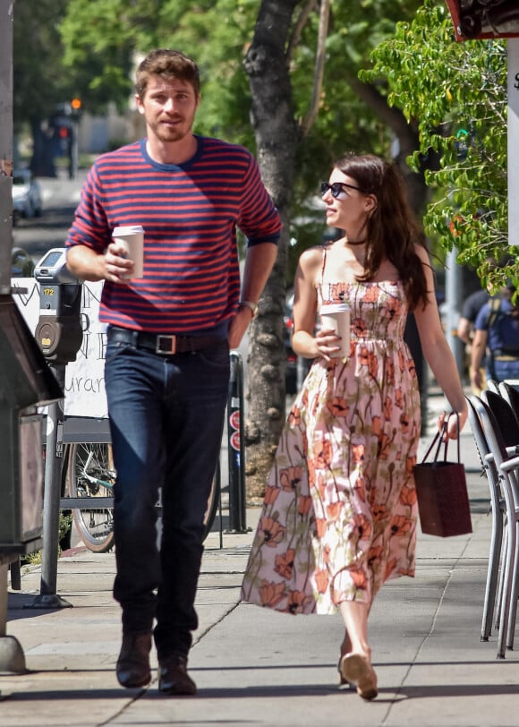 Emma Roberts et son ex petit ami, Garrett Hedlund, en Californie, en août 2019. Photo by Bauer-Griffin/Splash News/ABACAPRESS.COM