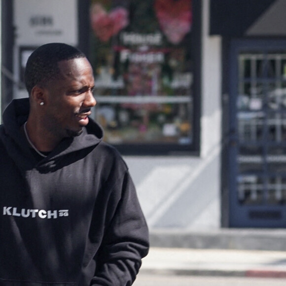 Rich Paul se promène à Los Angeles, le 17 octobre 2021. 