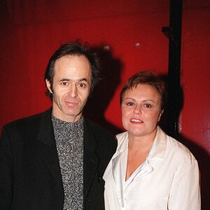 Muriel Robin et Jean-Jacques Goldman au Zénith de Paris.