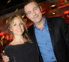 Aurélie Vaneck et Serge Dupire - Enregistrement de l'émission "Vivement Dimanche" à Paris le 9 avril 2014.