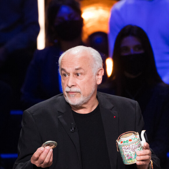 Exclusif - Francis Perrin - Enregistrement de l'émission "La Boite à Secrets N°10", présentée par F.Bollaert, et diffusée le 28 janvier sur France 3. © Tiziano Da Silva / Bestimage 