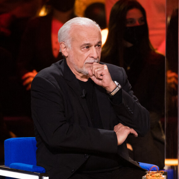 Exclusif - Francis Perrin - Enregistrement de l'émission "La Boite à Secrets N°10", présentée par F.Bollaert, et diffusée le 28 janvier sur France 3. © Tiziano Da Silva / Bestimage 
