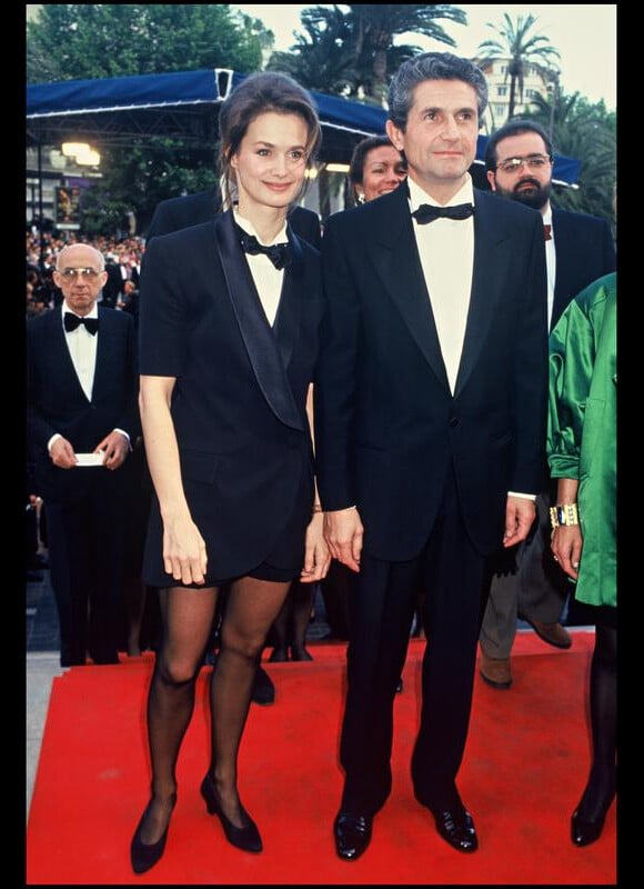 Claude Lelouch et Marie-Sophie L. en 1991