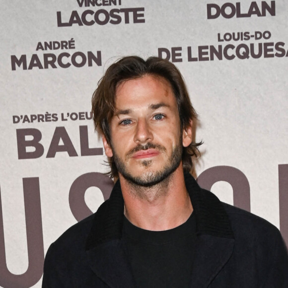 Gaspard Ulliel lors du photocall de l'avant première du film "Illusions perdues" au cinéma UGC Normandie à Paris le 4 octobre 2021. © Coadic Guirec / Bestimage