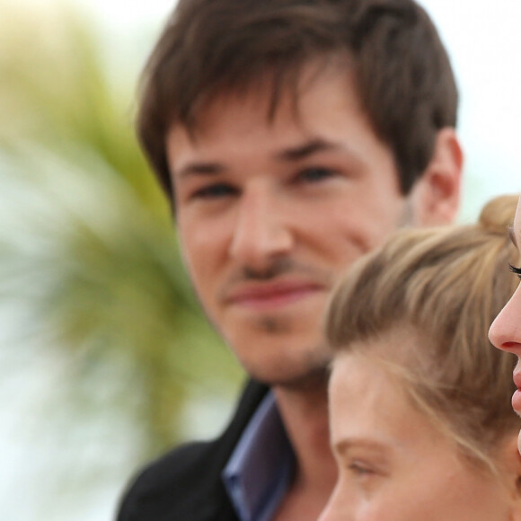 Gaspard Ulliel, Mélanie Thierry, Lily-Rose Depp et Soko (Stéphanie Sokolinski) au photocall du film "La danseuse" lors du 69ème Festival International du Film de Cannes le 13 mai 2016. © Dominique Jacovides / Bestimage  Photocall of the movie "The Dancer" during 69th Cannes Film Festival on may 13th, 21016 