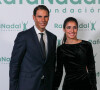 Rafael Nadal, fondateur de Rafa Nadal Foundation et Xisca Perello, directrice générale de Rafa Nadal Foundation - Rafael Nadal fête l'anniversaire de son association "RafaNadal Foundation" au Consulat italien à Madrid.