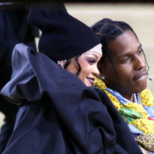 Asap Rocky - Rihanna à la soirée du Met Gala (Met Ball) "Celebrating In America: A Lexicon Of Fashion" au Metropolitan Museum of Art à New York.