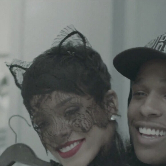 Rihanna et Asap Rocky dans le clip en 2013 intitulé "Fashion Killa"