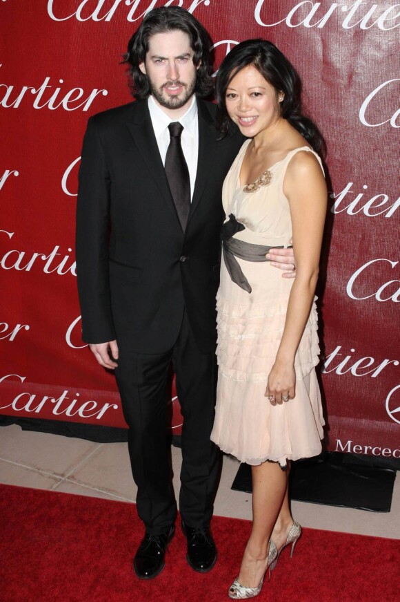 Jason Reitman et sa femme, à l'occasion de la soirée d'ouverture du Palm Springs International Film Festival 2010, à Palm Springs, en Californie, le 5 janvier 2010.