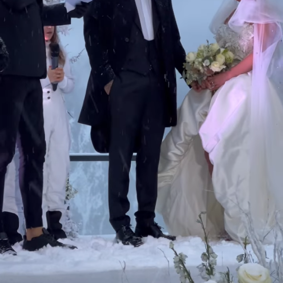 Mariage de Carla Moreau et Kevin Guedj à Courchevel, le 31 janvier 2022