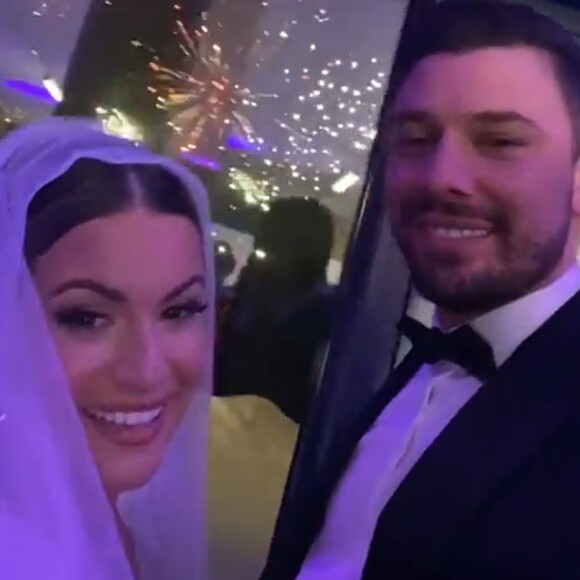 Mariage de Carla Moreau et Kevin Guedj à Courchevel, le 31 janvier 2022