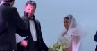 Mariage de Kevin Guedj et Carla Moreau sous la neige à Courchevel,le 31 janvier 2022