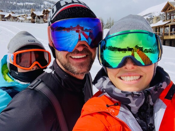 Justin Timberlake, Jessica Biel et leur fils au ski