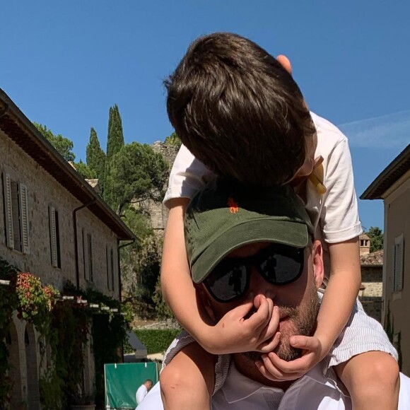 Justin Timberlake et son fils Silas