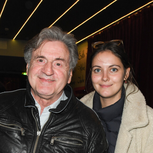 Daniel Auteuil et sa fille Nelly - People au concert de Dave à Bobino à Paris le 18 novembre 2019. © Coadic Guirec/Bestimage