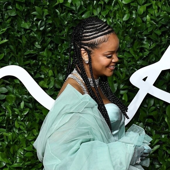 Rihanna et ASAP Rocky seraient en couple depuis plusieurs mois - Rihanna, ASAP Rocky - Les célébrités assistent à la cérémonie "Fashion Awards" à Londres, le 2 décembre 2019.