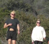 Exclusif - Les deux ex G-Eazy et Ashley Benson font une randonnée dans le parc Griffith à Los Feliz le 26 janvier 2022. 