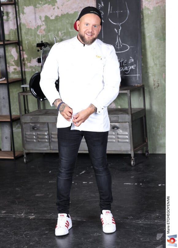 Logan Depuydt dans "Top Chef 2022" sur M6.