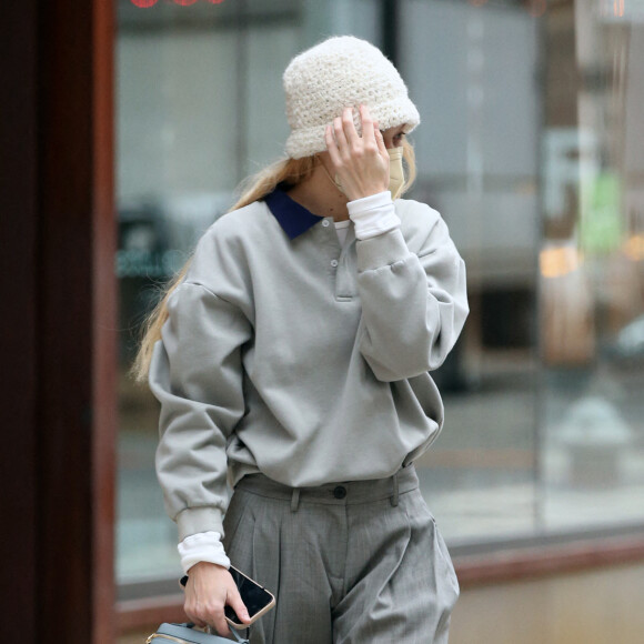 Gigi Hadid à New York, le 25 janvier 2022.