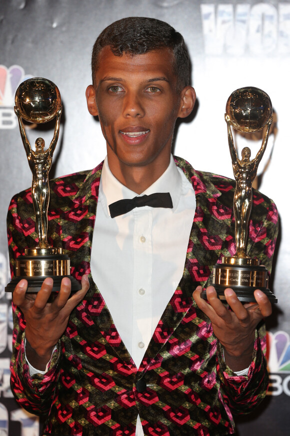 Stromae - World Music Awards au sporting de Monaco le 27 mai 2014. 