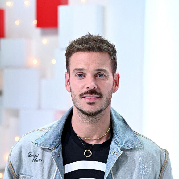 Exclusif - Matt Pokora (M. Pokora) - Enregistrement de l'émission "Vivement Dimanche", présentée par M.Drucker et diffusée le 25 octobre sur France 2 © Guillaume Gaffiot / Bestimage