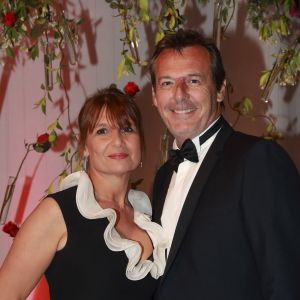 Jean-Luc Reichmann et sa compagne Nathalie - Gala du 75ème Grand Prix de Monaco. © Claudia Albuquerque/Bestimage 