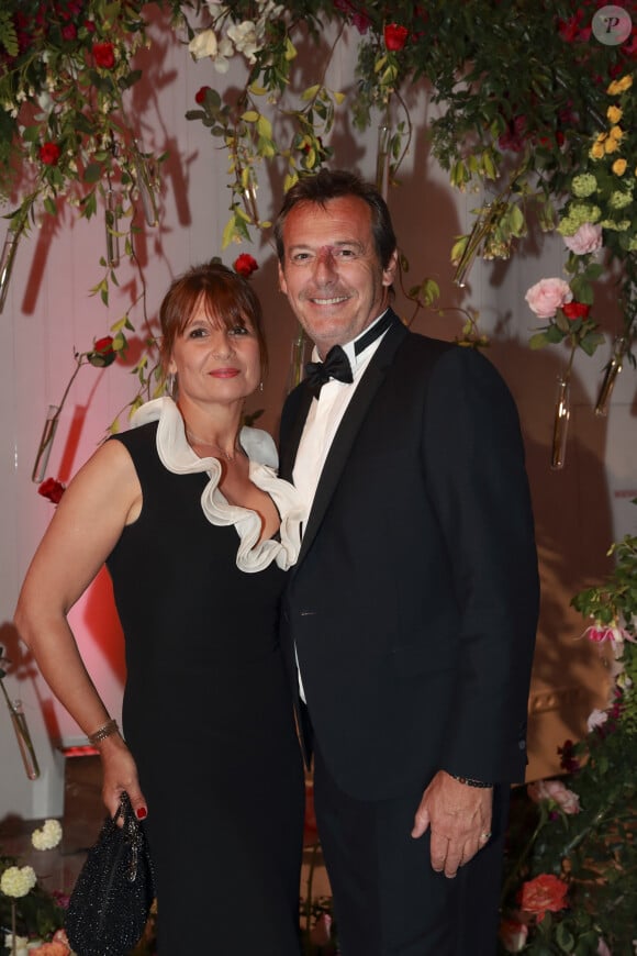 Jean-Luc Reichmann et sa compagne Nathalie - Gala du 75ème Grand Prix de Monaco. © Claudia Albuquerque/Bestimage 